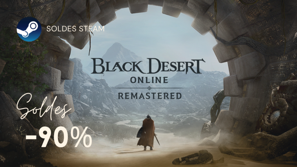 Black Desert Online à -90% jusqu’au 8 Juillet 2021