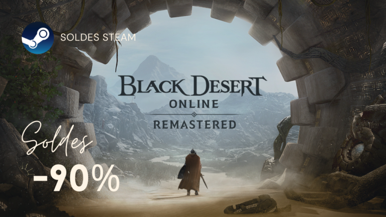 Black Desert Online à -90% jusqu’au 8 Juillet 2021