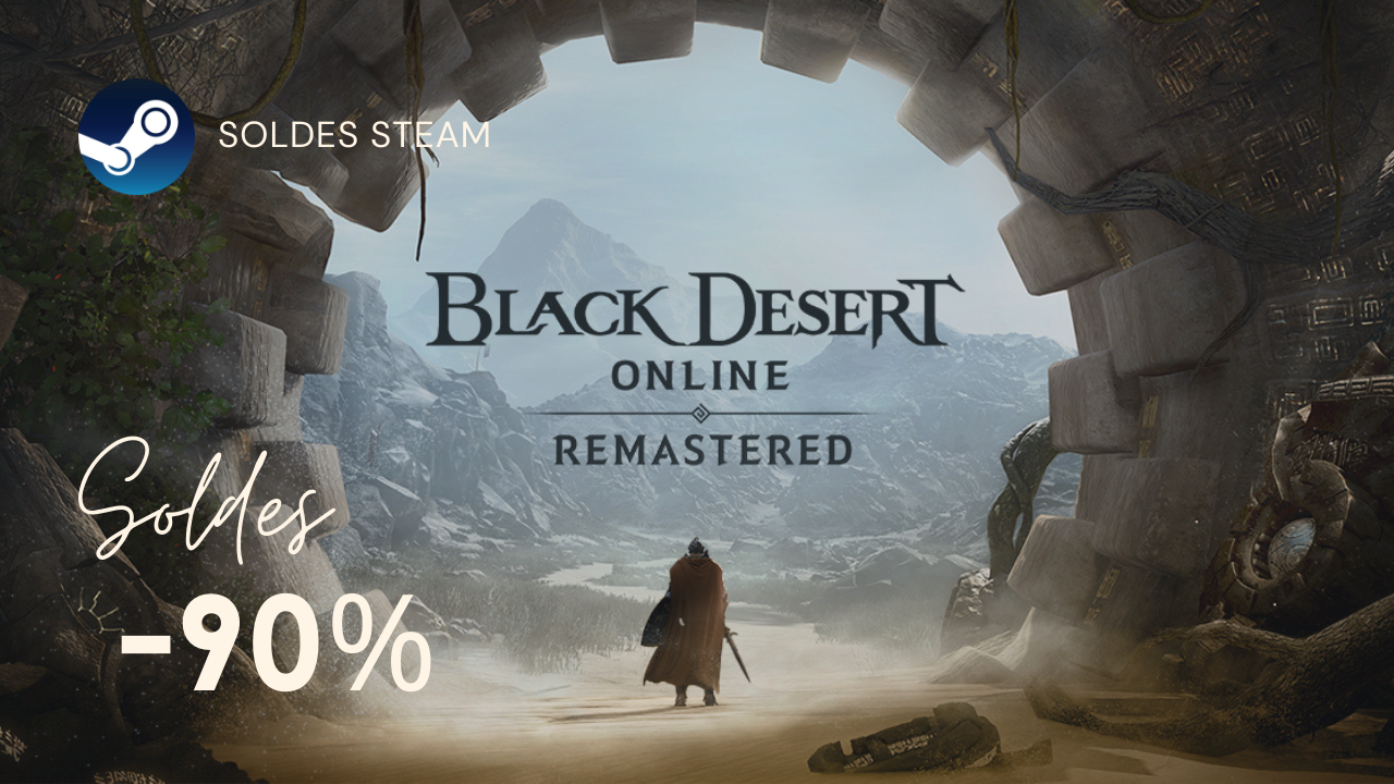 Black Desert Online à -90% jusqu’au 8 Juillet 2021