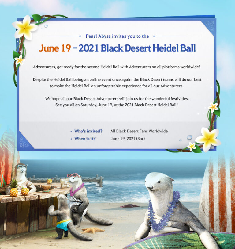 Balle d'Heidel, balle, event black desert online, black desert online france, bdo, black desert, bdo france, misplay, news black desert online, bdo francais, pearl abyss