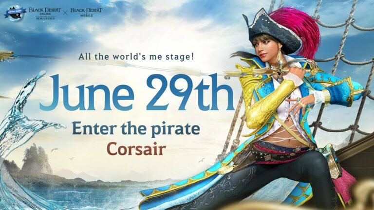Black Desert online corsaire, black desert corsair, black desert online, black desert online france, bdo france, new class bdo, bdo, misplay, pearl abyss