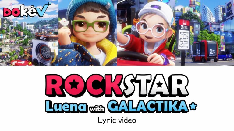 DokeV Rockstar Luena, pearl abyss, dokev, pokemon-like, misplay, rockstar kpop, video musique dokev, musique dokev