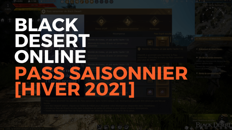 black desert online pass saisonnier hiver 2021, black desert online, black desert online france, bdo france, bdo, pass saisonnier