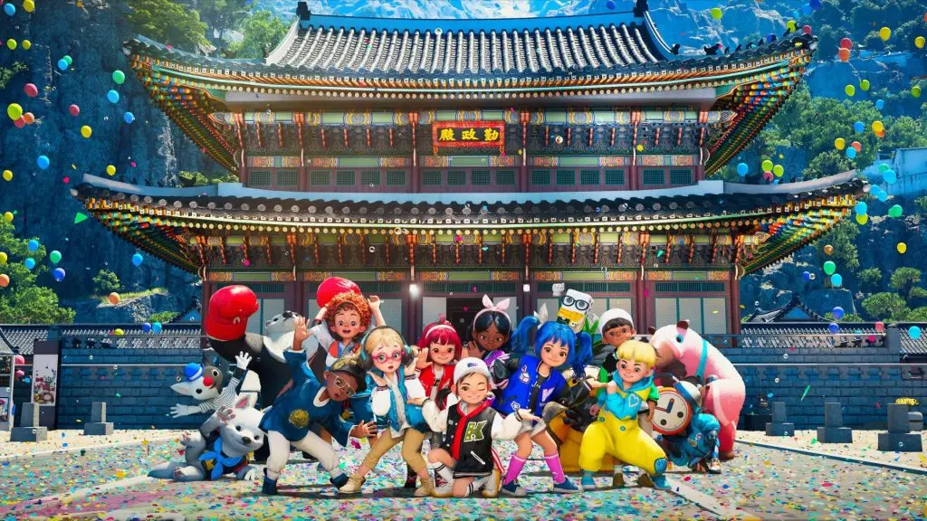 Plusieurs personnages de DokeV
