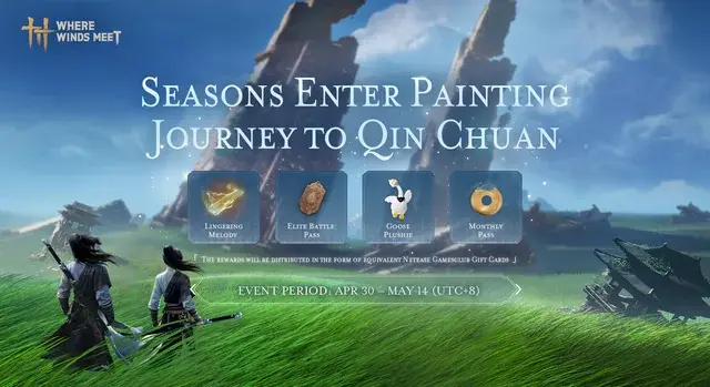 Where Winds Meet Qinchuan nouvelle mise a jour image officielle